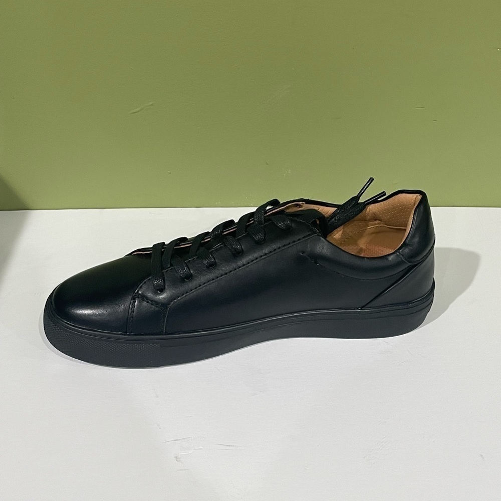 Harrison Myles shoes casual sneakers black synthetic leather - Picture 4 of 6